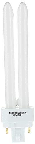 Osram G24q-2 Dulux D/E18W/84 - Bombilla fluorescente compacta (18 W), luz blanca fría