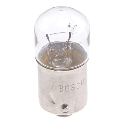 Bosch R5W Pure Light Lámparas para vehículos - 12 V 5 W BA15s - Lámparas x2