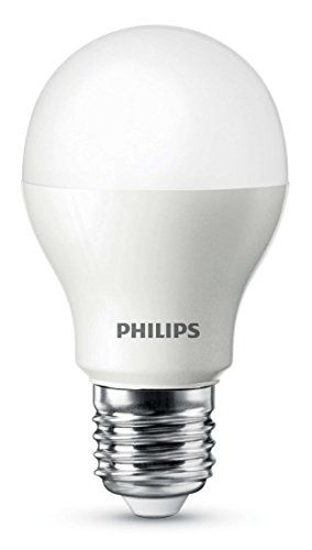 Philips 929000220601 - Bombilla LED estándar mate, 60W, casquillo E27, luz cálida, no regulable