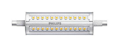 Philips Lighting x Philips Corepro LED 14 W (100 W) R7S lineal, blanco frío, no regulable, transparente, repuesto halógeno. G13, 1 Unidad (Paquete de 1)