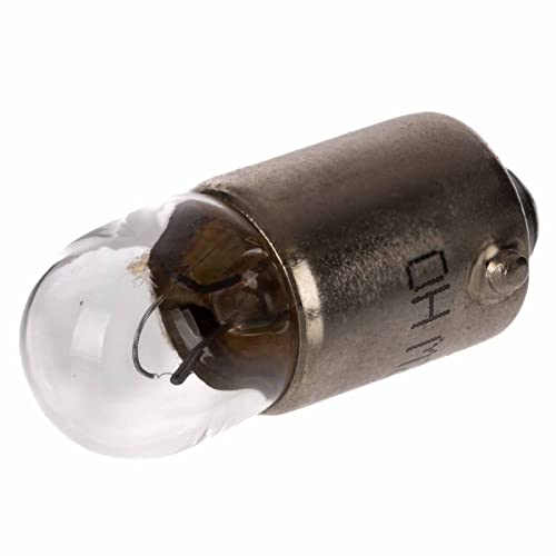 Bola Bombilla 6 V 2 W BA9S (Marca lámpara glüwo Alemania) – Por ejemplo para Park lámpara, Park Luz y leerganganzeige
