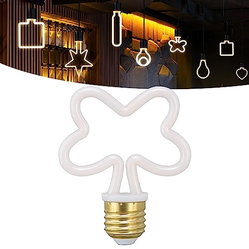 Bombilla de Araña, Bombilla Lineal LED de Ahorro de Energía Luz Cálida 220V Curva de Alta Eficiencia para Sala de Exposiciones para Pasillo para Taberna