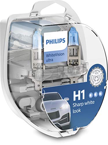 Philips WhiteVision H1 bombilla faros delanteros, paquete doble