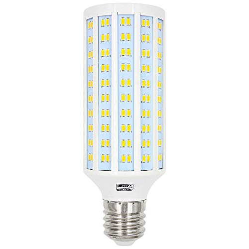 MENGS Bombilla LED E40 40W Lámpara LED, Equivalente 300W Halógena lampara LED, Blanco Cálido 3000K, AC 85-265V, 3900LM, luces LED