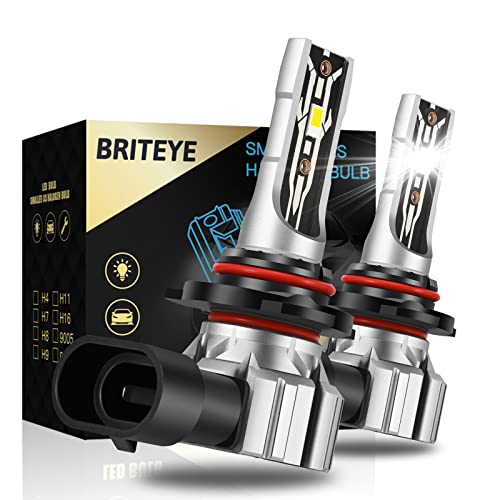 Briteye Bombillas HIR2 LED 6000K Luz Blanca Para Faros de Coche (2pcs)