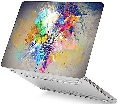 L3H3 Funda Dura Compatible con MacBook Pro 13 Pulgadas 2015-2012 Release A1502/A1425 con Retina,Carcasa Rígida Protector de Plástico Cubierta Case(Bombillas 2)